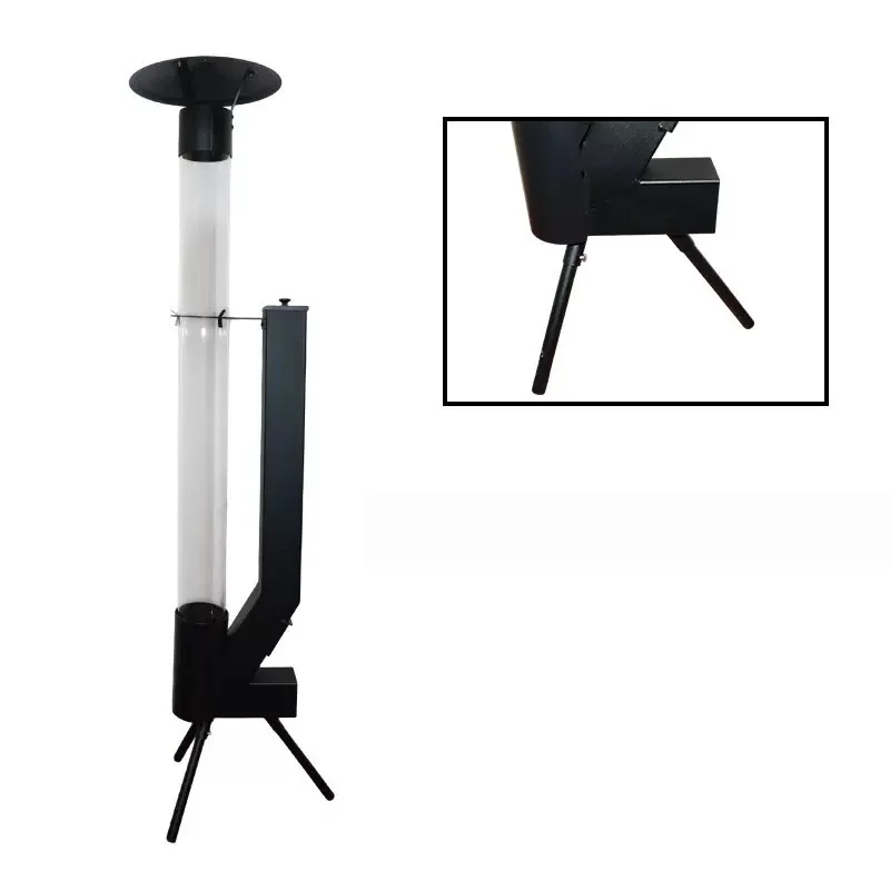 Vertical wood burning rocket stove, courtyard heating stove, outdoor camping, winter pellet stove, heating stove