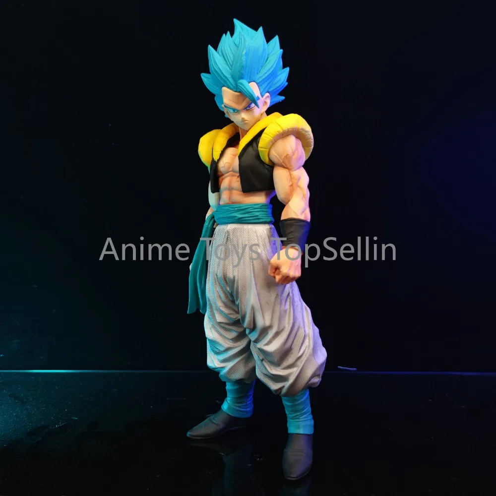 29cm Dragon Ball Z Anime Figures Gogeta Goku Gk Statue Gokou PVC Model Toys Doll Collectible Gifts