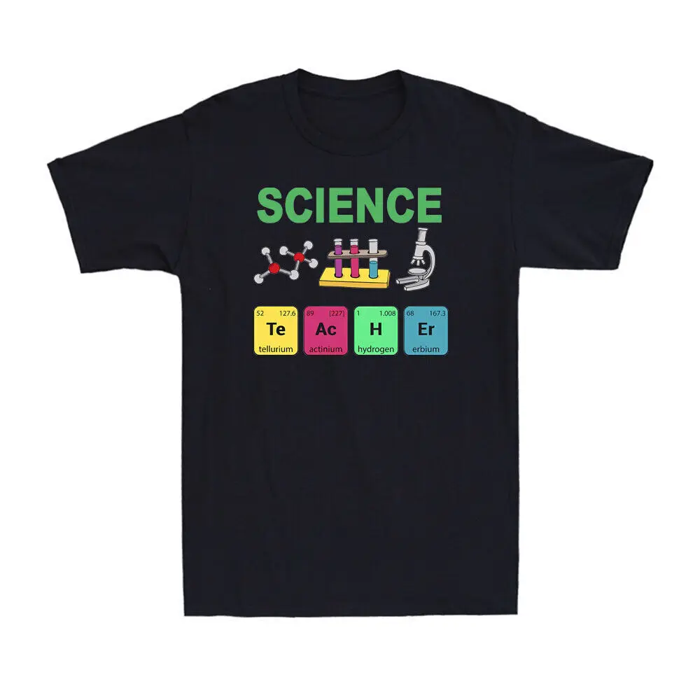 Science Teacher, Periodic Table, Chemistry Teacher Gift Vintage Men's T-Shirt