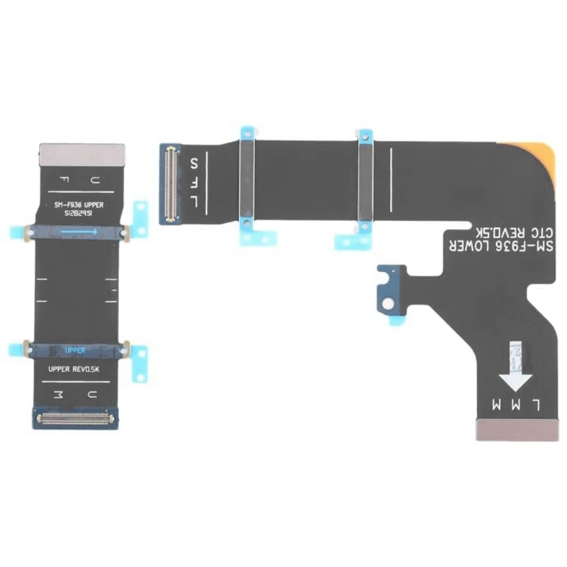 1 Pair Of Rotating Axis Flex Cables For Galaxy Z Fold4 SM-F936B Mobile Display Flex Cable Repair Replacement Parts