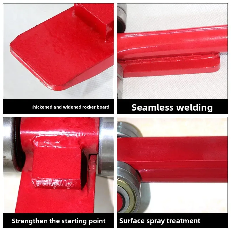 

Новый подъемный лом с двойным подшипником, лом с утолщенным усилением, ручной толкатель, монтировка, шестиугольная стальная плоская головка, высокая твердая