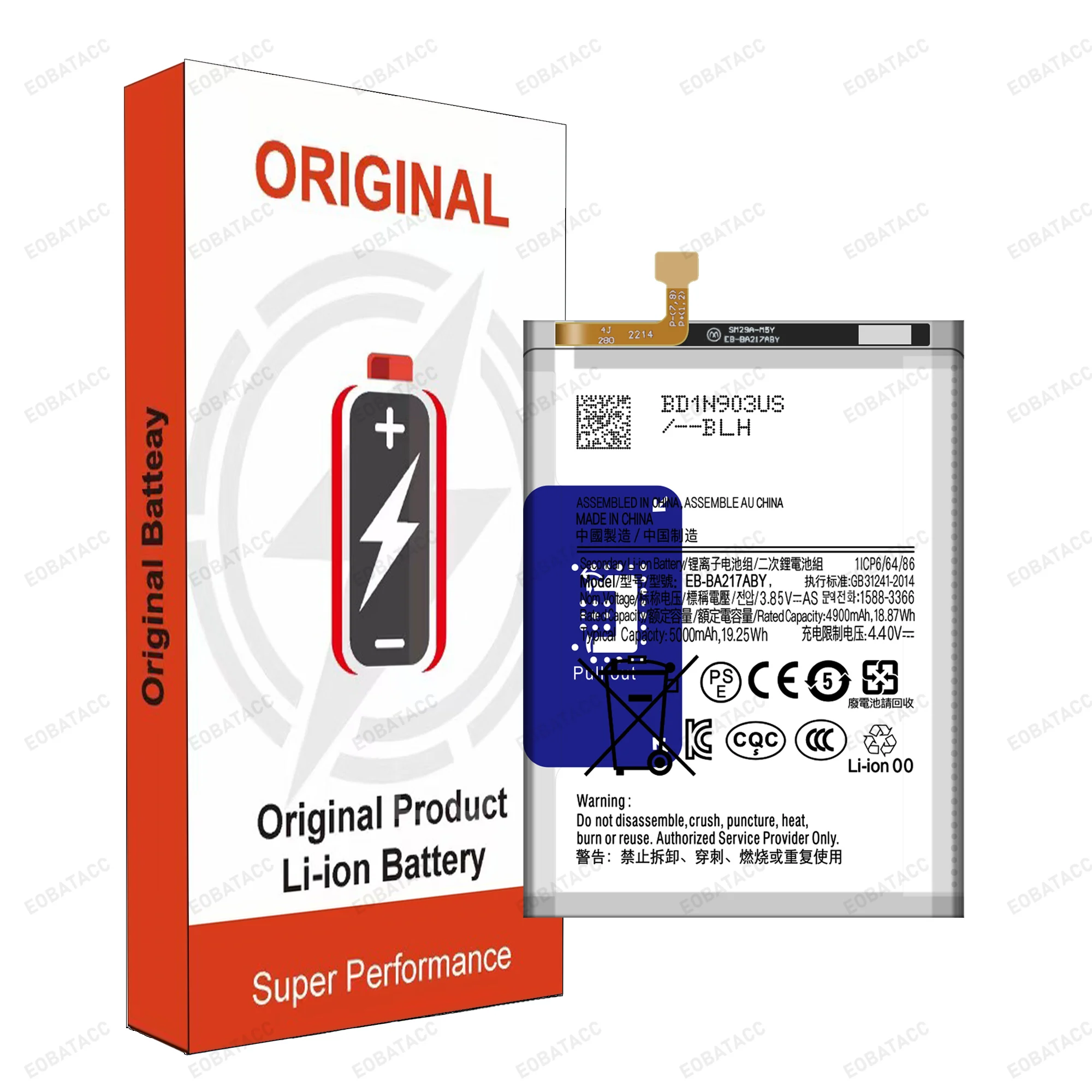 2025 Years New High Quality EB-BA217ABY SLC-51 HQ-50S Battery For Samsung Galaxy A01S A02S A03S A04S A05S Bateria+Free Tools