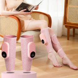 Wireless Electric Leg Massager Device Rechargeable Air Compression for Pain Relief Calf Muscle Fatigue Relax Massage Health Care