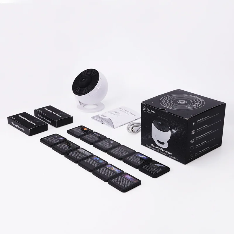 

Decoration Gift Projector for Kids 360° Rotate Galaxy Starry Sky Projector Night Light Planetarium Lamp for Bedroom Holiday Joy