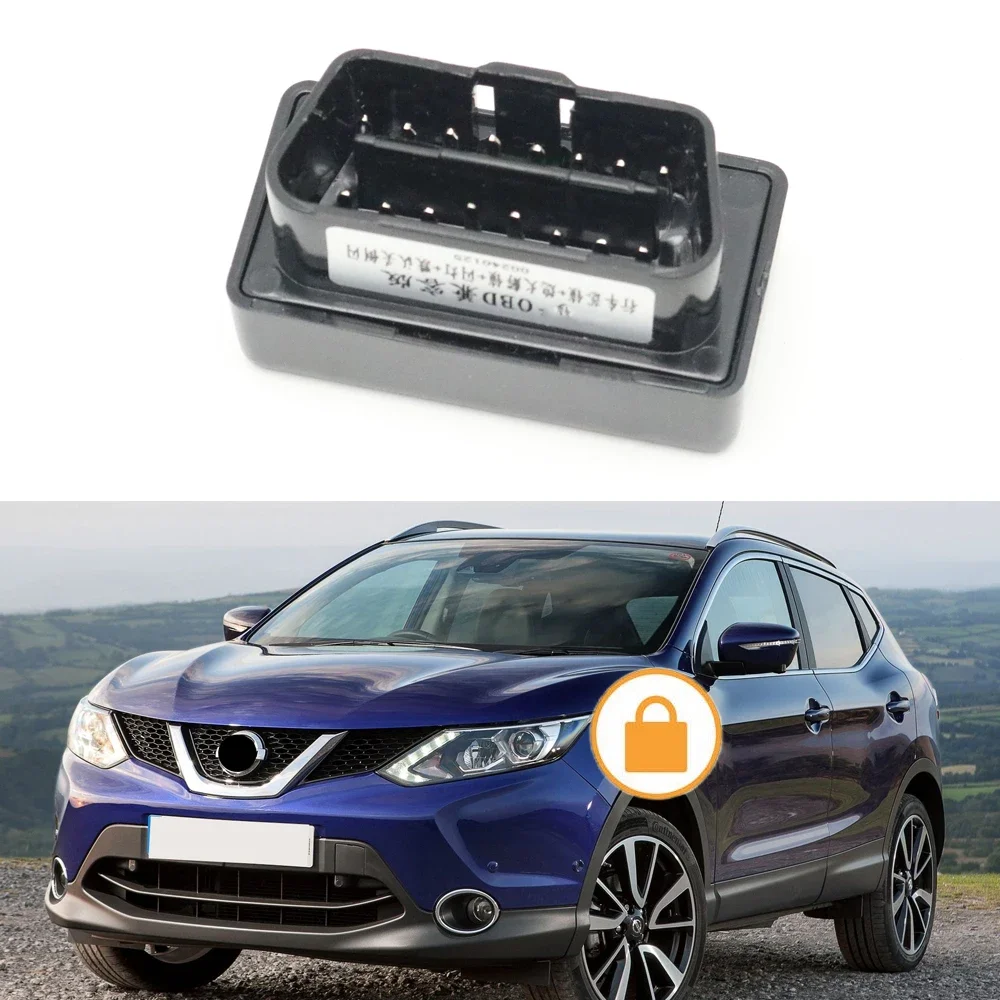 

Car Automatic 10km/h Speed Lock 4 Doors Unlock OBD Module Plug And Play For Nissan Qashqai 2014 2015 2016