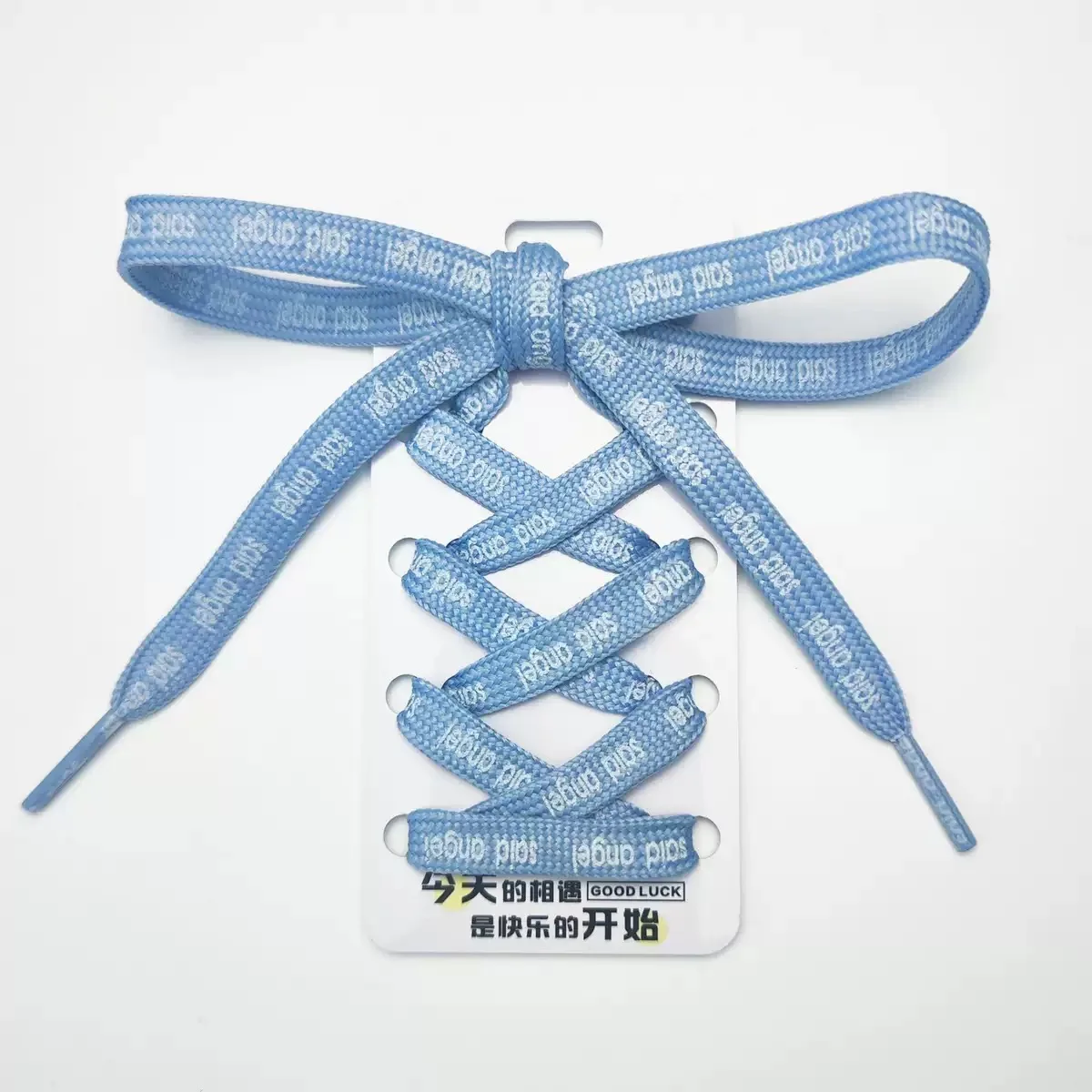 

Printed Letter Shoelaces Trendy Casual Shoe Laces for Sneakers Four Color Options Fashion Accessory for Footwear Customization