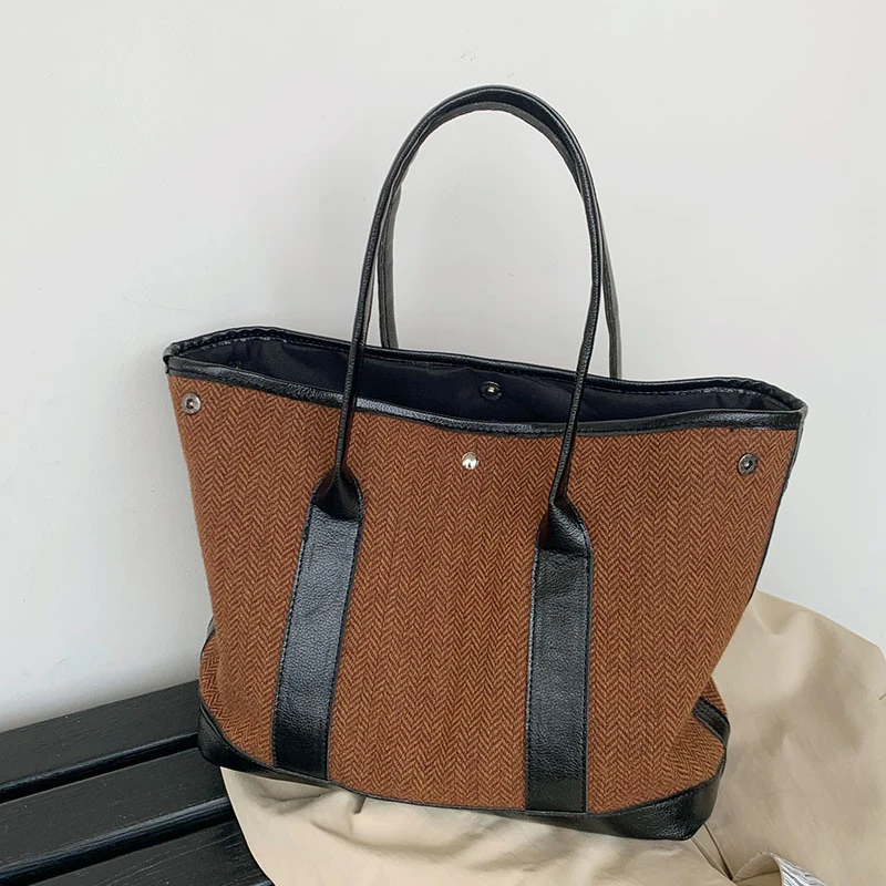 

Casual Tote Bag For Women Work Laptop Bags Canvas Shoulder Bag for Office & Daily Use ote Bag with Spacious Storage