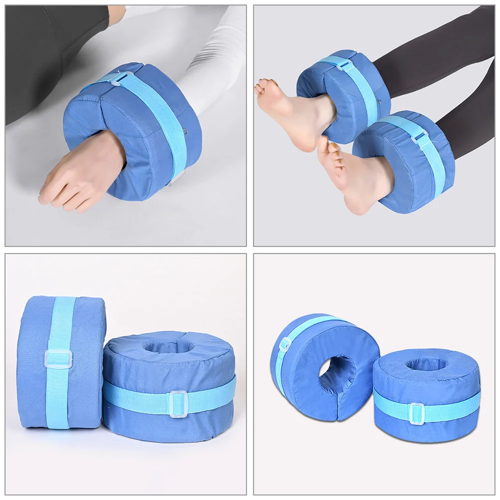 2Pcs Bed Bed Bed Bed Pillows Feet Support Pillow Ankle Lifting Pillow Wrist Lifting Feet Supporting Pad for Patients