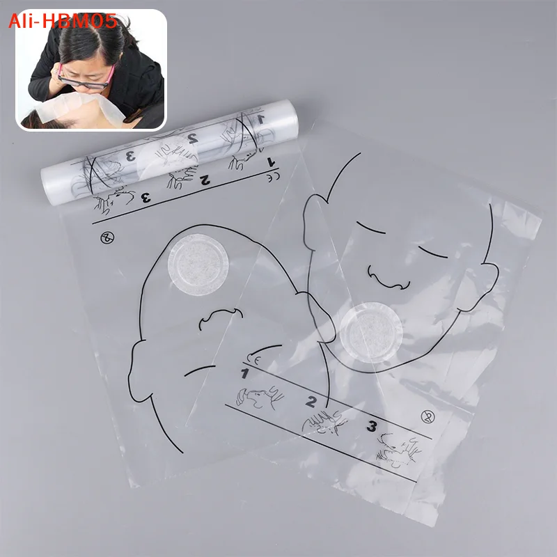 (HB05)5/30PC Disposable Breathing Mask CPR Training First Aid Resuscitator Mask CPR Face Shield Roll Rescue Kit Tool