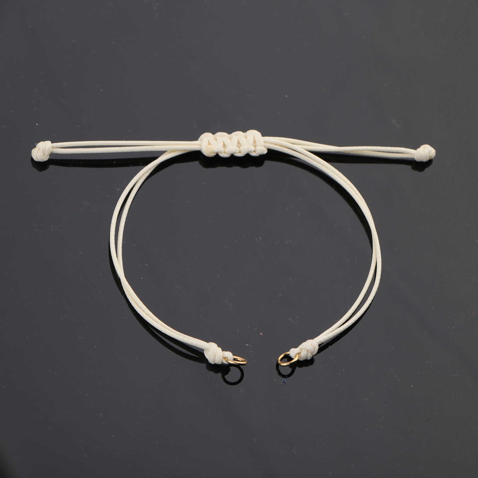 20 stks/partij Handgemaakte Wax Draad Gevlochten Armband Verstelbare Waxkoord Hanger Ketting voor DIY Handgemaakte Armband Accessoires Sieraden - afbeelding 1