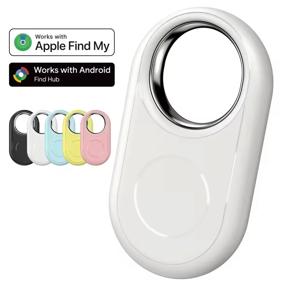 

Bluetooth-трекер AirTags: Умный брелок для поиска, совместимый с iOS Find My или Android Find Hub, двухсистемное устройство для поиска вещей и ключей.