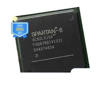 100% NEW NEW     2PCS   XC6SLX100 FGG676 2C  XC6SLX100-2FGG676C   BGA-676  MODULE new in stock NEW