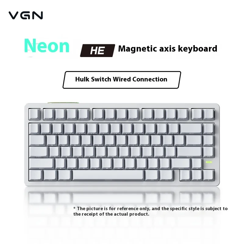 

VGN Neon Magnetic Axis Gaming Keyboard 75 Customizable Gasket Hot Swap Rgb Game Keyboard Mahjong Sound Computer Peripheral