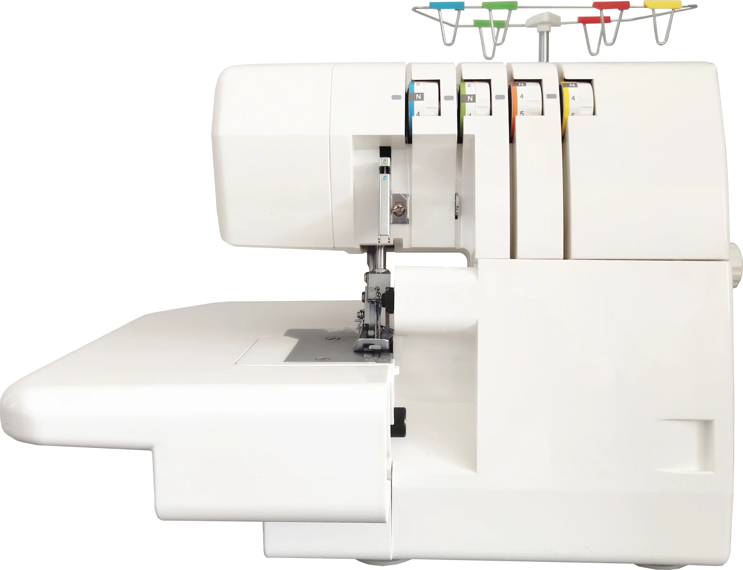 Qike QK-703 hot sale electric home single/double needles 2/3/4 threads cover stitch household overlock sewing machines