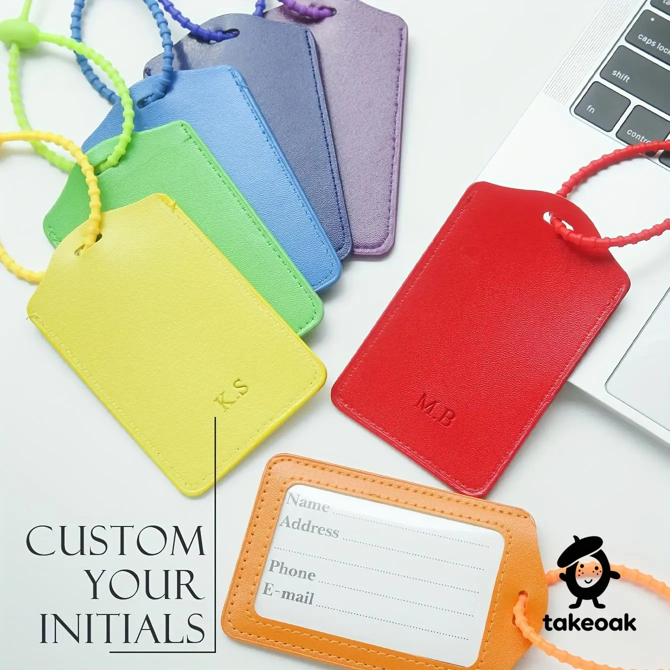

1PC PU Leather Luggage Tag Women Men Flight Holiday Travel Accessories Suitcase Tags Name ID Address Lable Bag Tags for Luggage