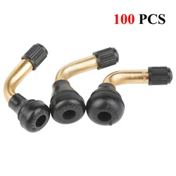 100 Pieces Pvr50 Pvr60 Pvr70 Electric Vehicle Vacuum Tire Nozzle for Tubeless Tire Rim Scooter Motorcycle Valve Stem Accessories