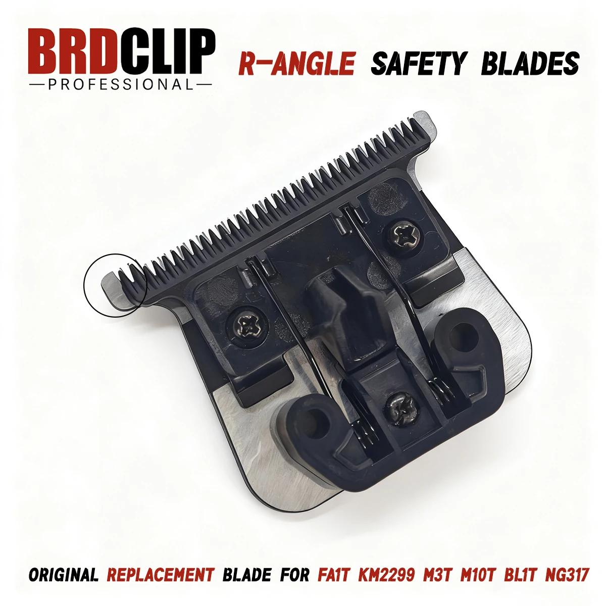 BRDCLIP Original Replacement Blade for FA1T M3T Professional Hair Clipper Trimmer Barber Shop KM-2299 Carbon Steel Cutter Head image 5