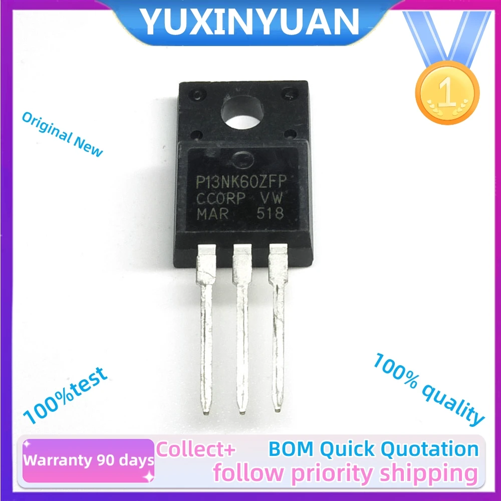 

10 шт./лот P13NK60ZFP P 13NK60ZFP P13NK60 ZFP TO220F