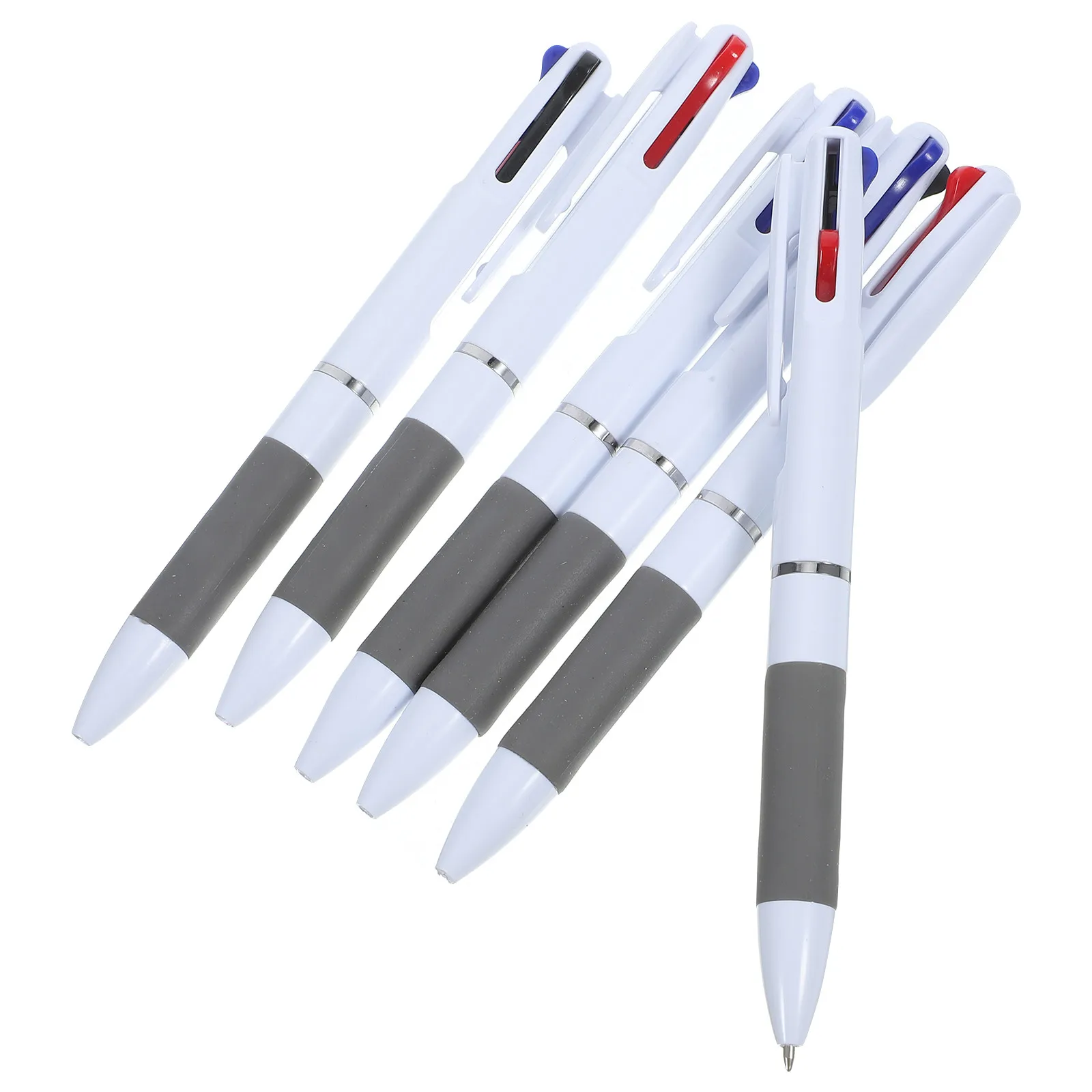 

Набор из 6 шариковых ручек: стильные, портативные, для школы и офиса, с удобным захватом, для ежедневного использования, эргономичные, незаменимые для учебы.