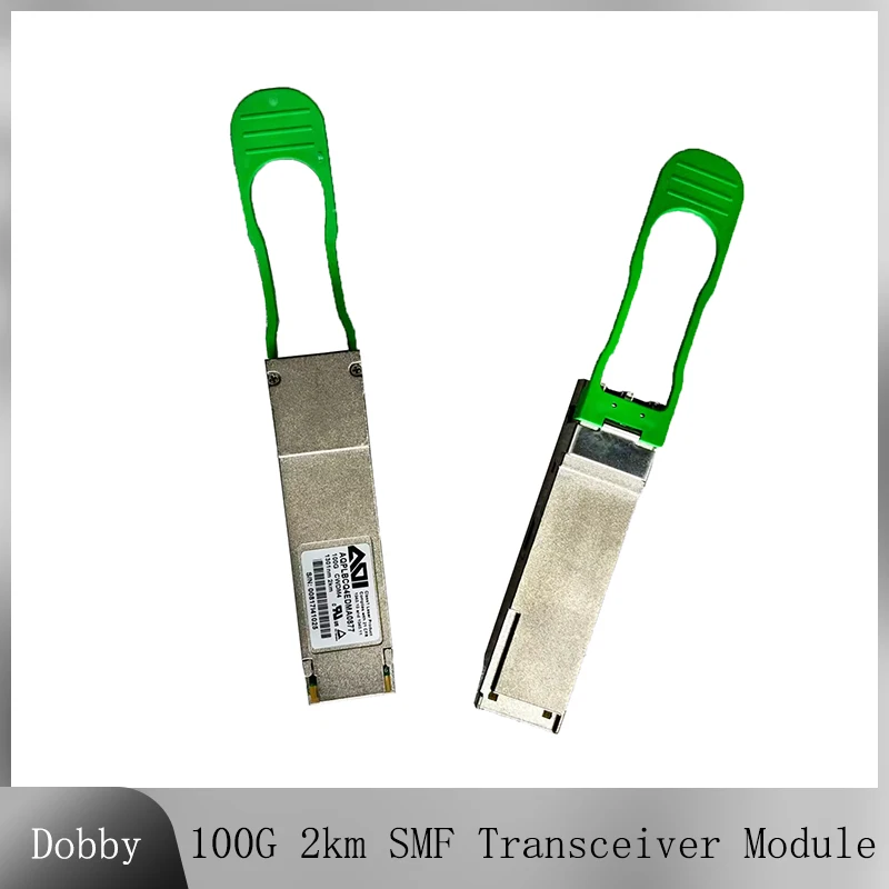 Модуль приемопередатчика 100G QSFP28 CWDM4 1310nm 2KM SMF, оптоволоконный трансивер AQPLBCQ4EDMA0877