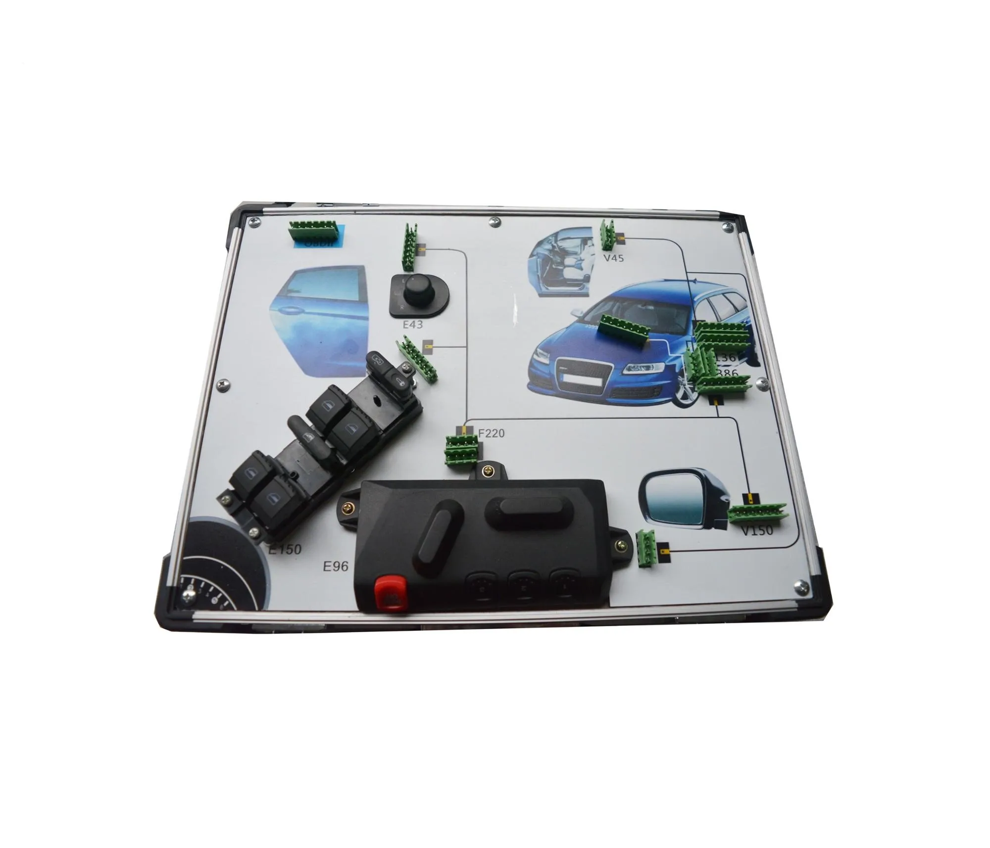 Automotive CAN auxiliary equipment box vocational training kit teaching equipment training model for school