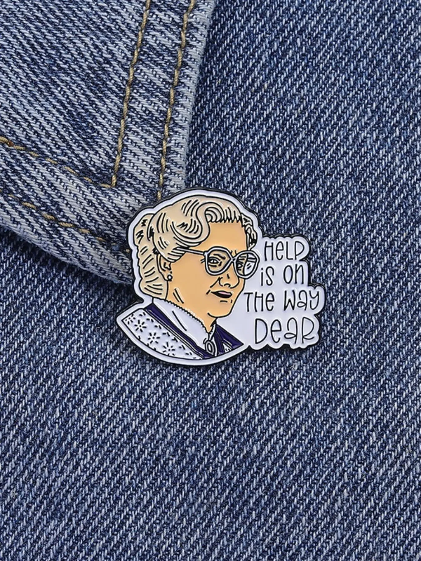 Vintage 90s Movie Alloy Brooch - Men'S Accessories In The 90S recension och pris