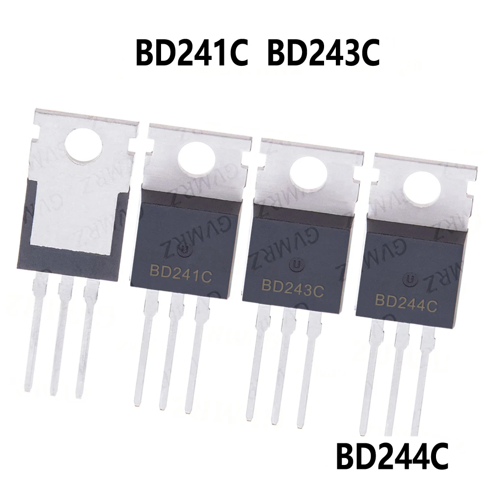 10PCS/LOT TO220 BD241C BD244C BD243C BD241 BD244 BD243 TO-220 TO220 Transistor