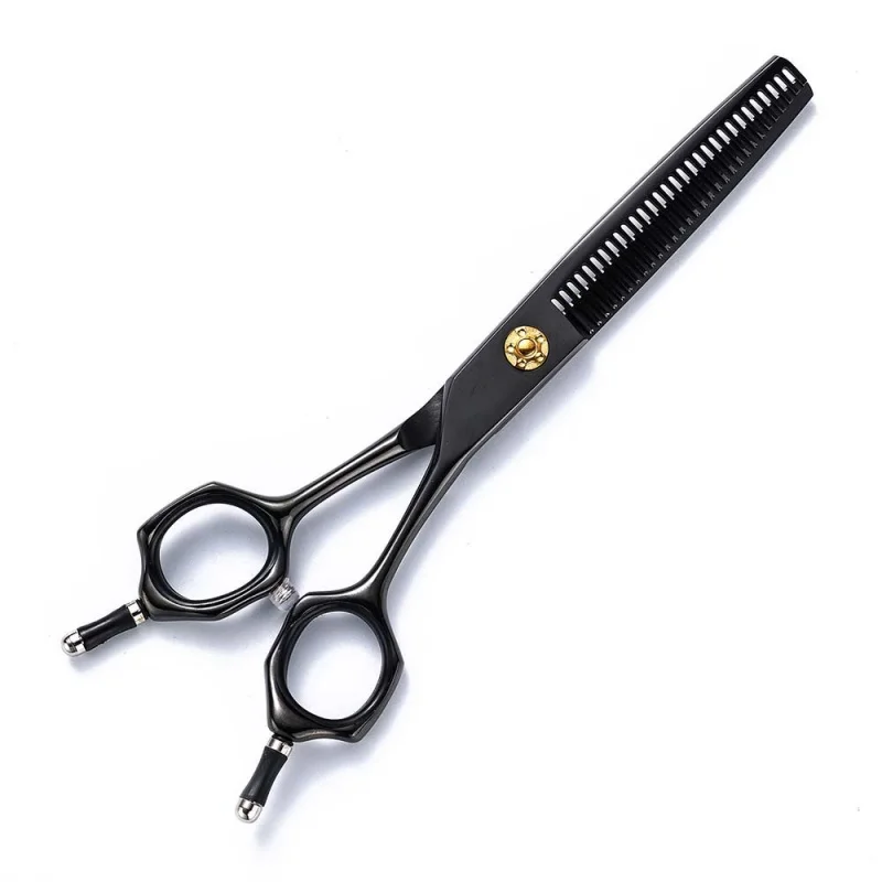 6CRHaircut Straight Snips Scissors Thin Seamless Thinning Scissors Hair Volume25-30%Hair Stylist High-End Professional Scissors