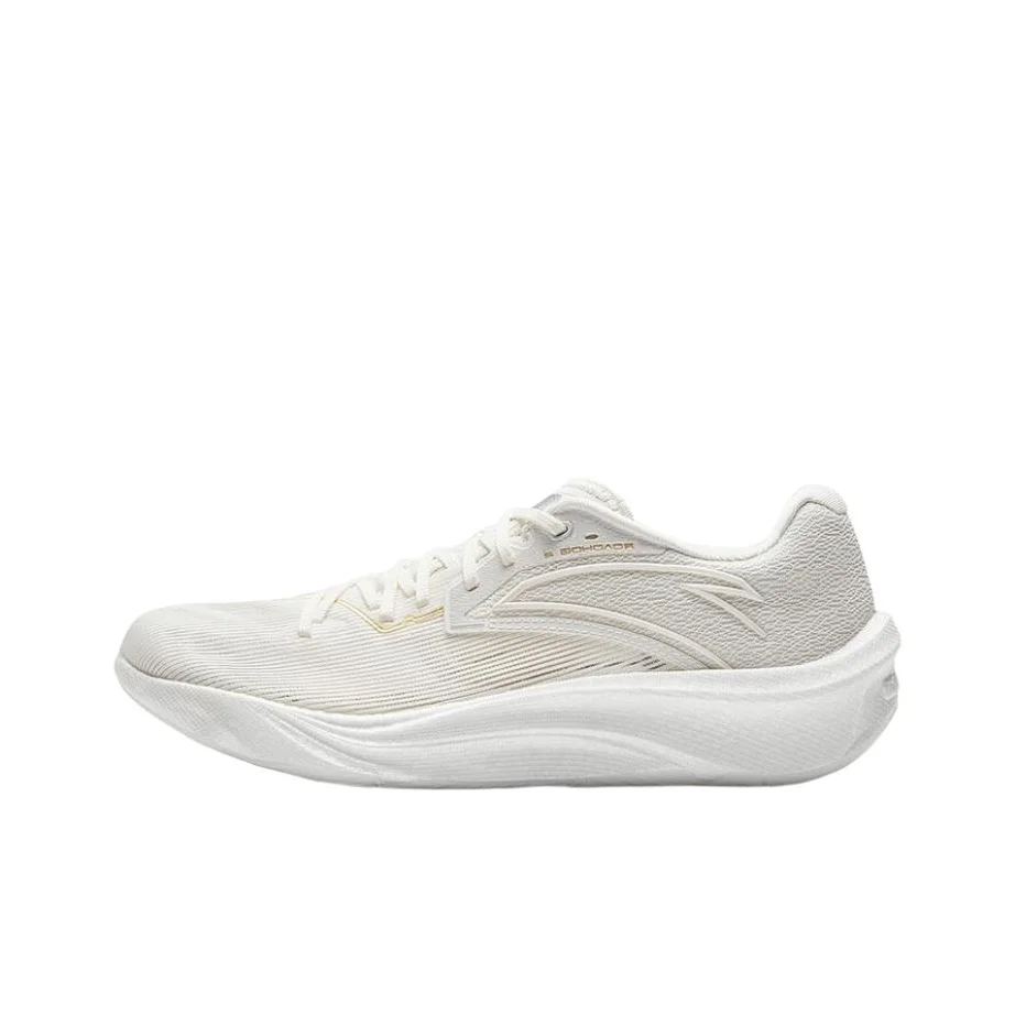 Chaussures de course et d'entraînement Anta Asphalt Road Dominator 2.0 en tissu intermédiaire, antidérapantes, résistantes à l'abrasion, à tige basse.