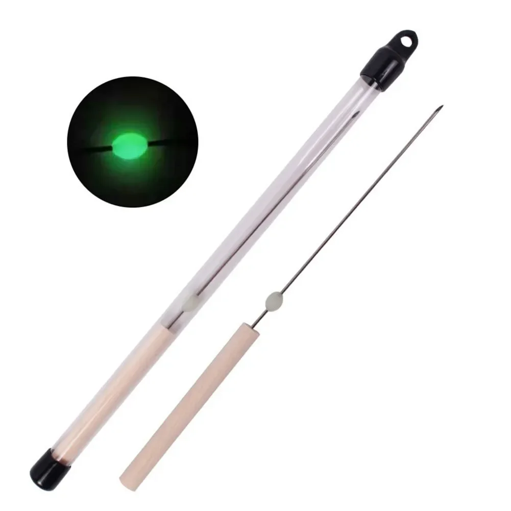 Fishing Bait Needle Earthworm Baiting  Gas Needles Threading Bait Accessories Fast Penetrate Earthworm Gas Needle Fishing Tackl