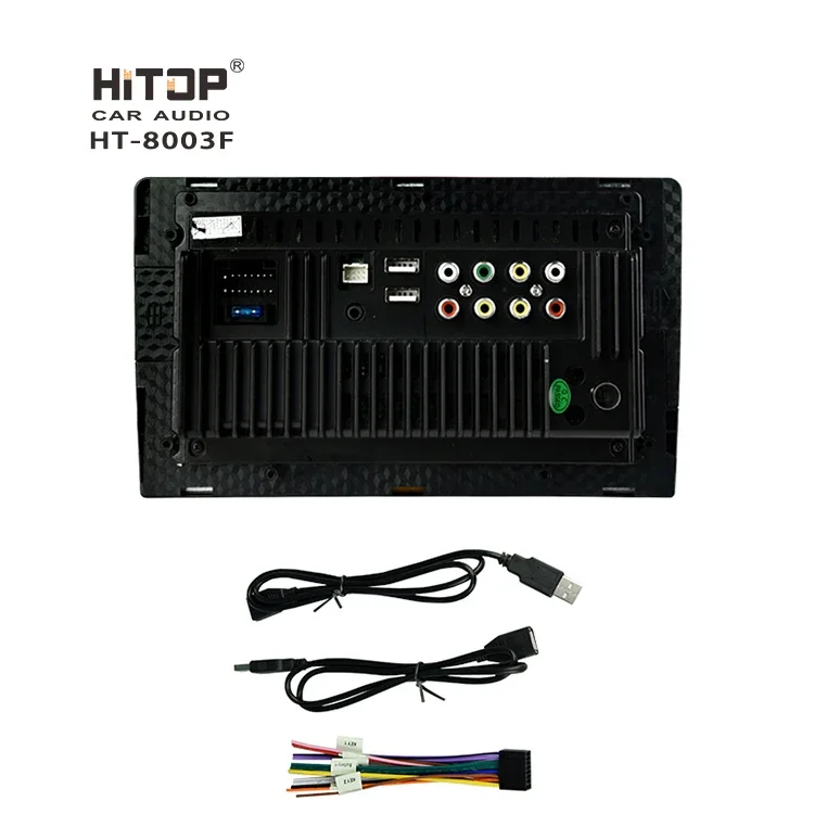 Universal WIN CE MP5 Reproductor de DVD para automóvil Multimedia AM/FM/RDS Radio USB Carplay MP5 9 pulgadas