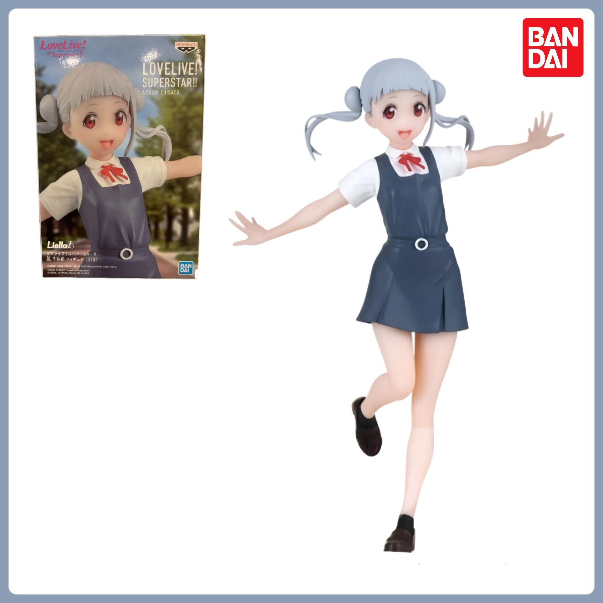 

In Stock Bandai Original Anime Characters Banpresto Lovelive Arashi Chisato Action Figure Collection Model Doll Toy Ornament