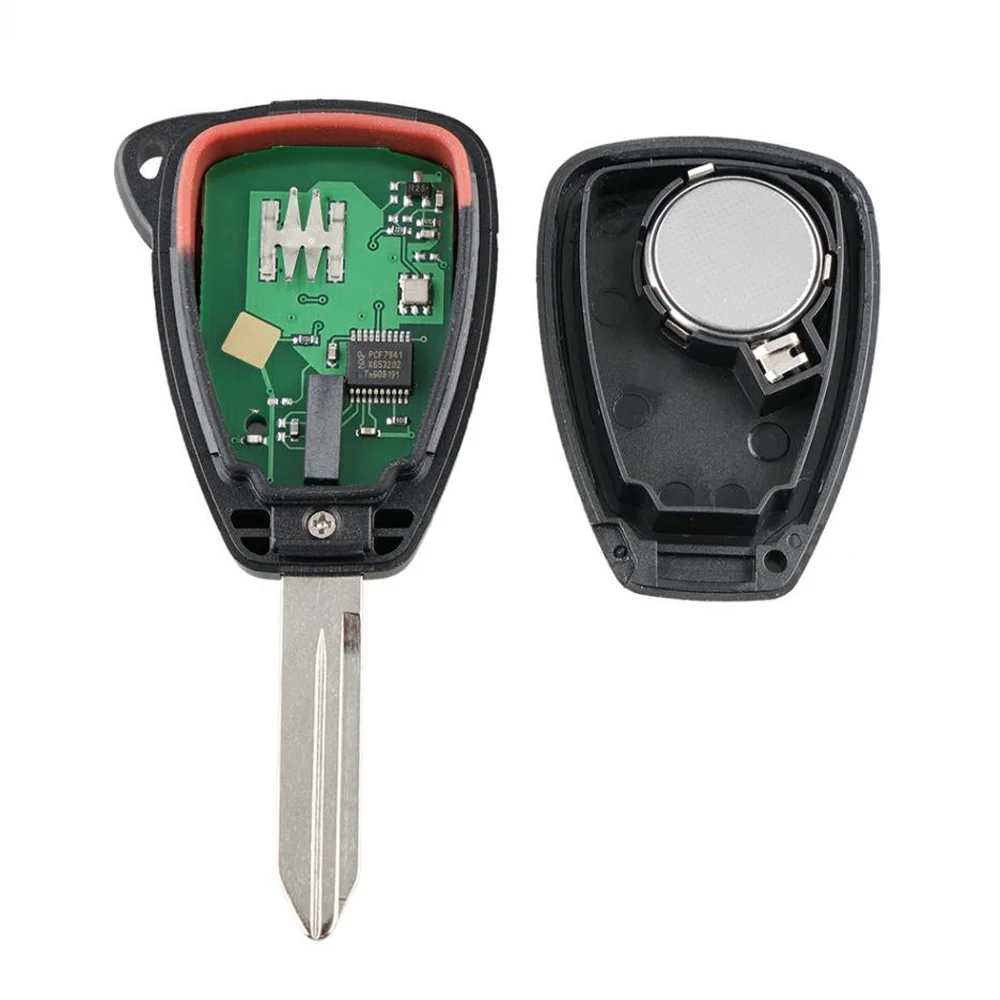 2 Pcs/lot OHT692427AA Auto Smart Remote Control 315MHz 3/4 Buttons PCF7941 Chip Replace Car Key For Chrysler