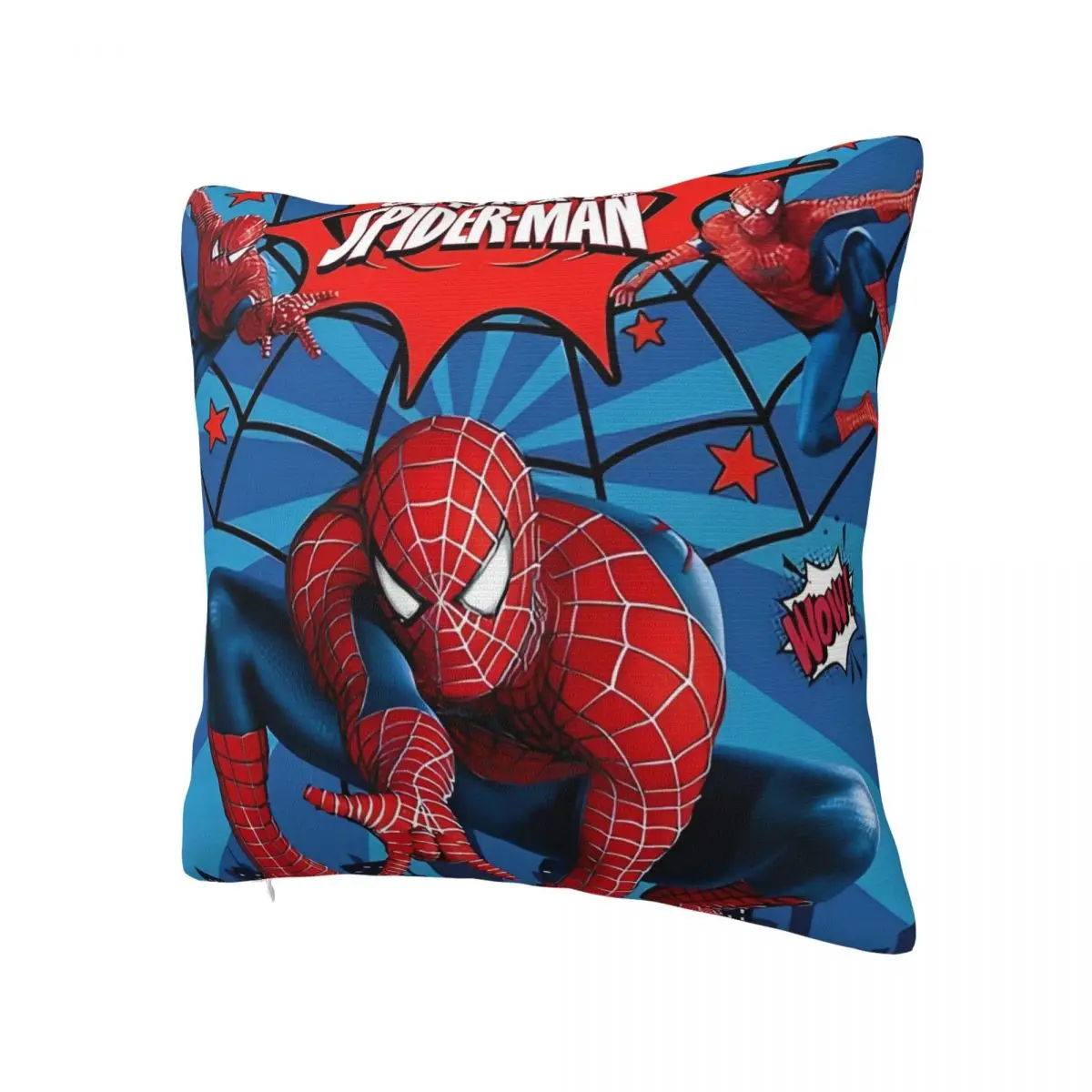 Pillow Case The Amazing Spider-Man Square Pillow Cover Film Cute Fun Cushion Cover Graphic Pillowcases For Sofa Home Decoration