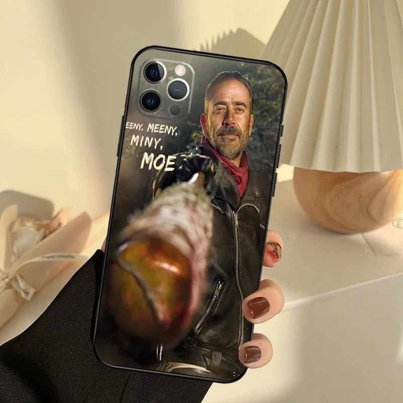 The Walking Dead Negan Case For iPhone 11 12 13 14 15 16 Pro Max Cover For iPhone 13 12 Mini XR X XS Max Plus