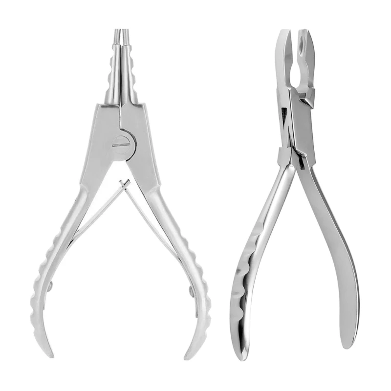 

Stainless Steel Piercing Plier Jewelry Body Nose Ear Lip Rings Puncture Tool Dropship