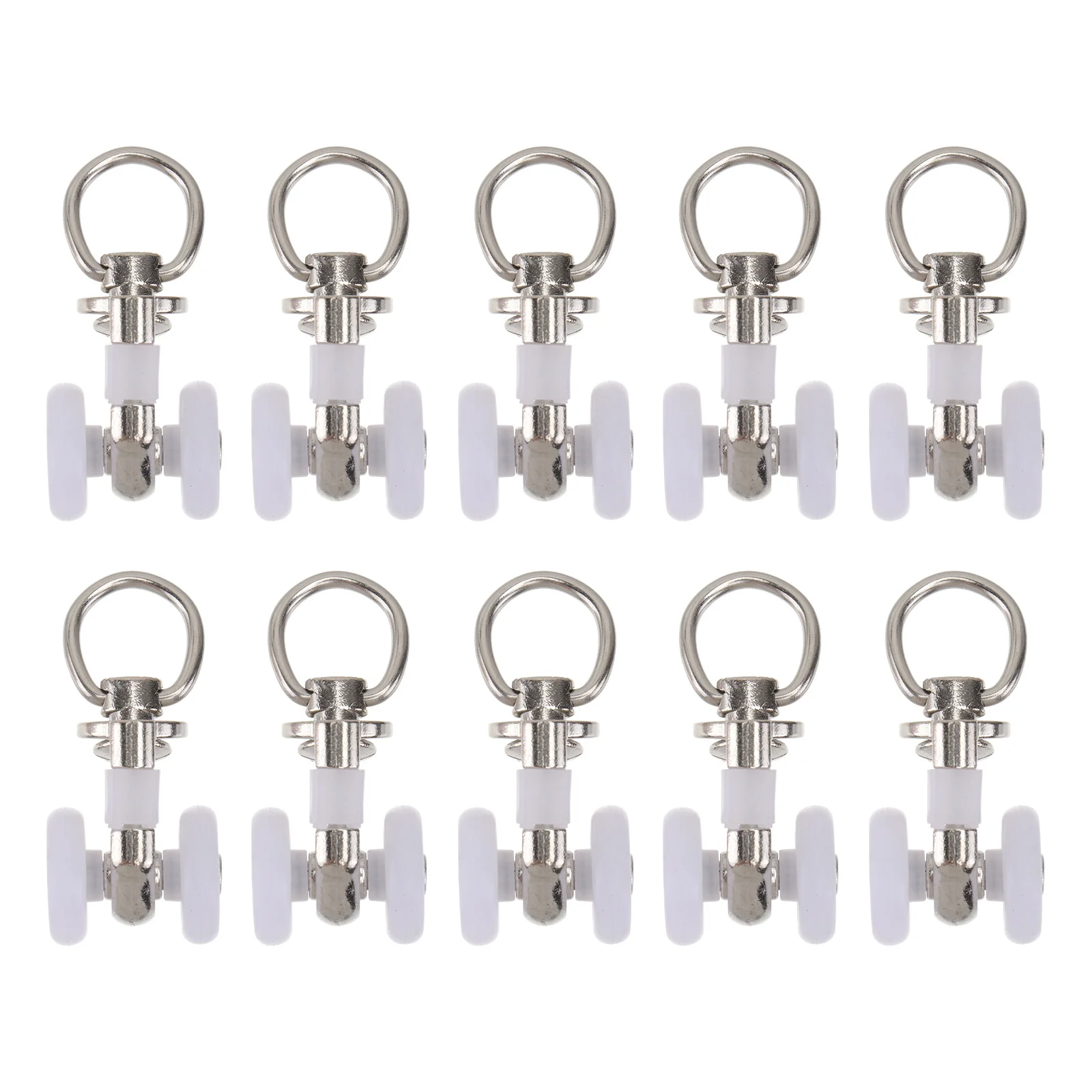 

10pcs Curtain Track Rollers Smooth Sliding Gliders For Hanging Curtains Replacement Parts Home Decor Accessories