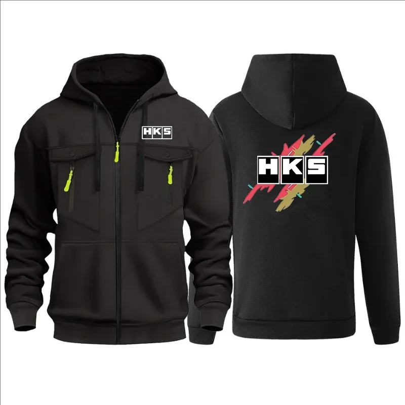

For the autumn and winter of 2025, a zipper hoodie is a men's loose fitness sweatshirt that is fashionable, warm and casual