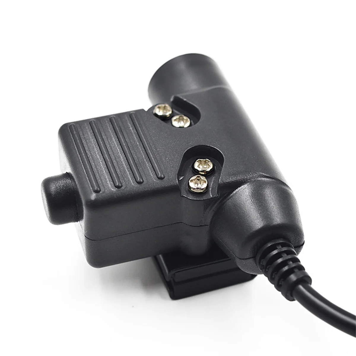 SMIEA U94 Cavo PTT da 7,0 mm Adattatore per cuffie 2PIN per Baofeng UV-5R UV-S9 Plus UV-82 AR-152 Walkie Talkie Radio bidirezionale