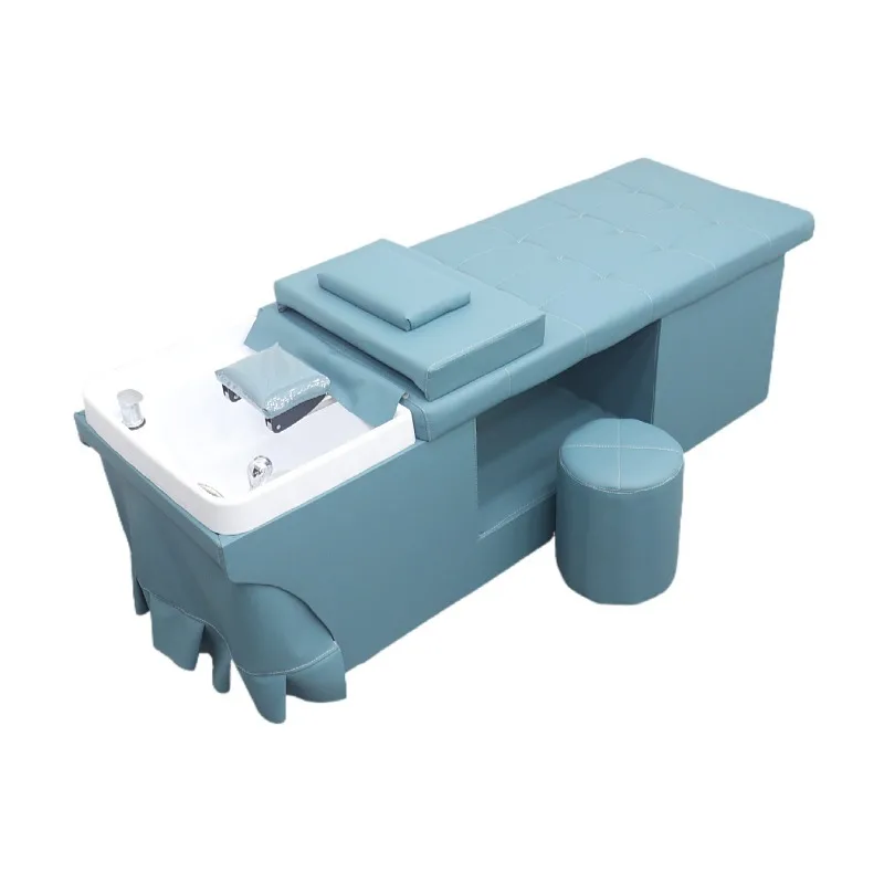 

Shampoo bed barber shop special hair salon beauty salon ear fumigation massage with water heater head treatment bed