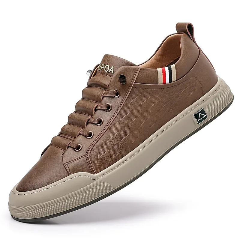 

Genuine Cowhide Driving Sports Shoes for Men Loafers Luxury Designer Shoes Fashion Causal Sneakers Men Solid Color Men's Shoes