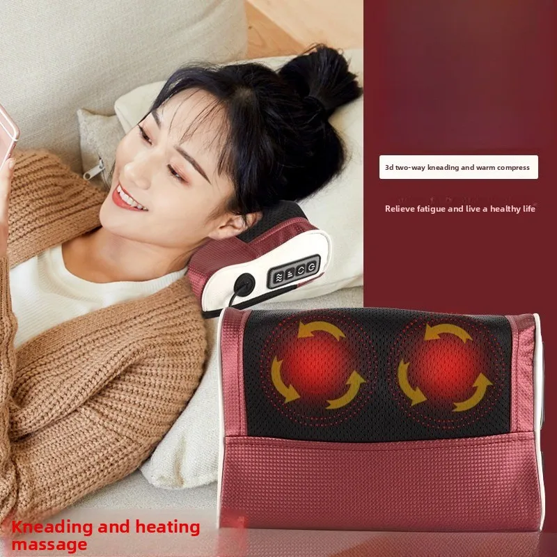 

Electric Cervical Massager Plug-in Electric Kneading Neck Massage Pillow Neck Multifunctional Massage Pillow