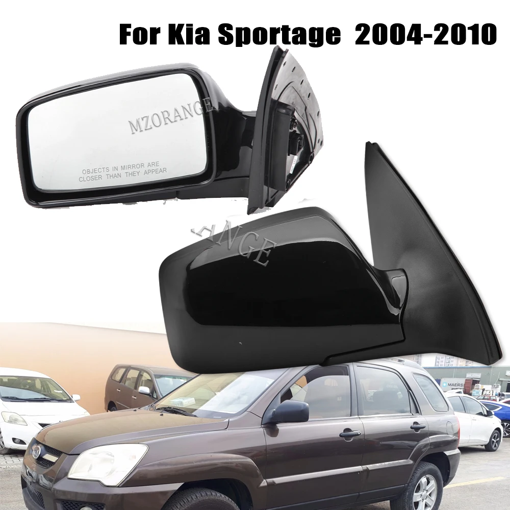 Boczne lusterko wsteczne do Kia Sportage 2004-2007 2008 2009 2010 Auto drzwi podgrzewane lustrzane osłony szklane akcesoria