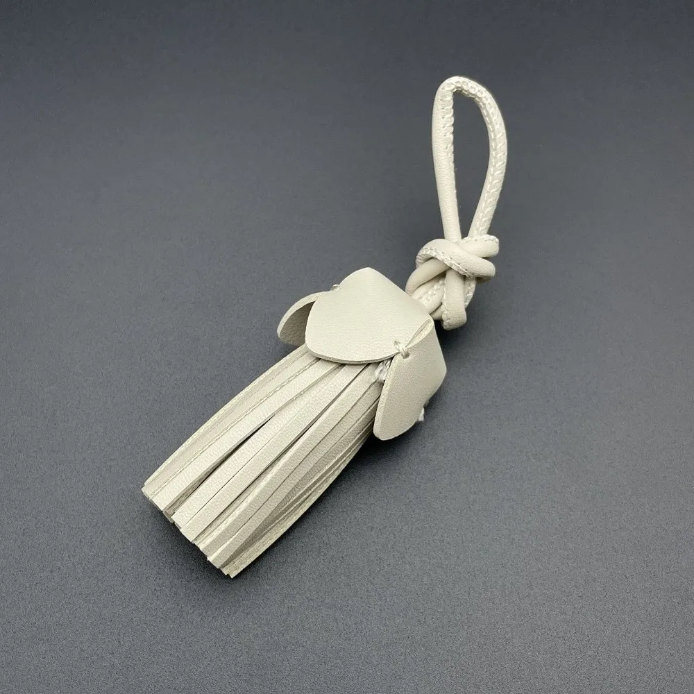 Faux Leather Leather Tassel Pendant Handmade Craft Tassel Design Hanging Ornament Lightweight Multi-Purpose Use