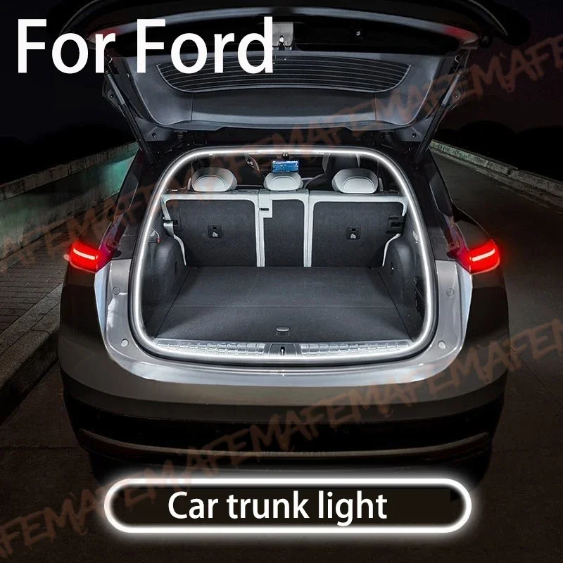 For Ford Mondeo Focus Edge Explorer Fiesta S-max Kuga B-MAX C-MAX Crown Car trunk light Car trunk lighting modification