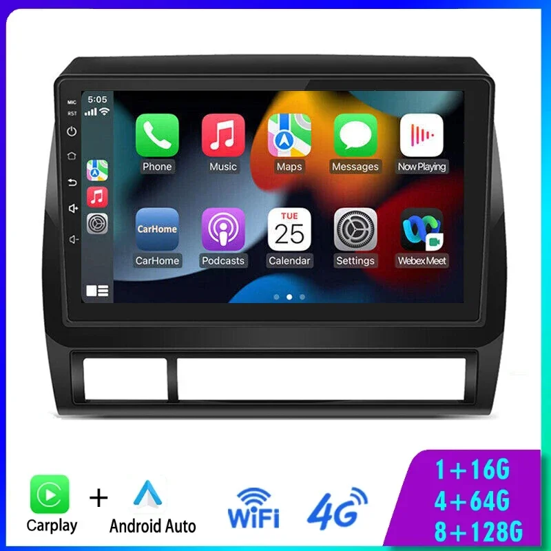 

For Toyota Tacoma 2 HILUX 2005 - 2012 2013 Android Multimedia Video Player Auto Stereo Carplay GPS Navigation Touch Screen