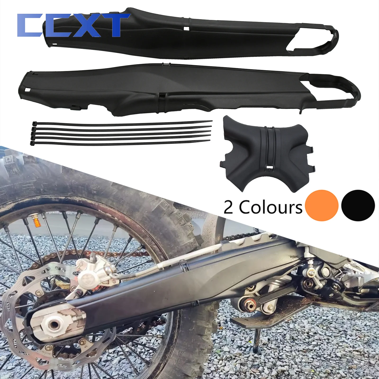 

Motorcycle Swingarm Swing Arm Protector For KTM EXCF250 EXCF350 EXCF450 EXCF500 EXC150 EXC250 EXC300 XCW150 XCW250 XCW300 2024