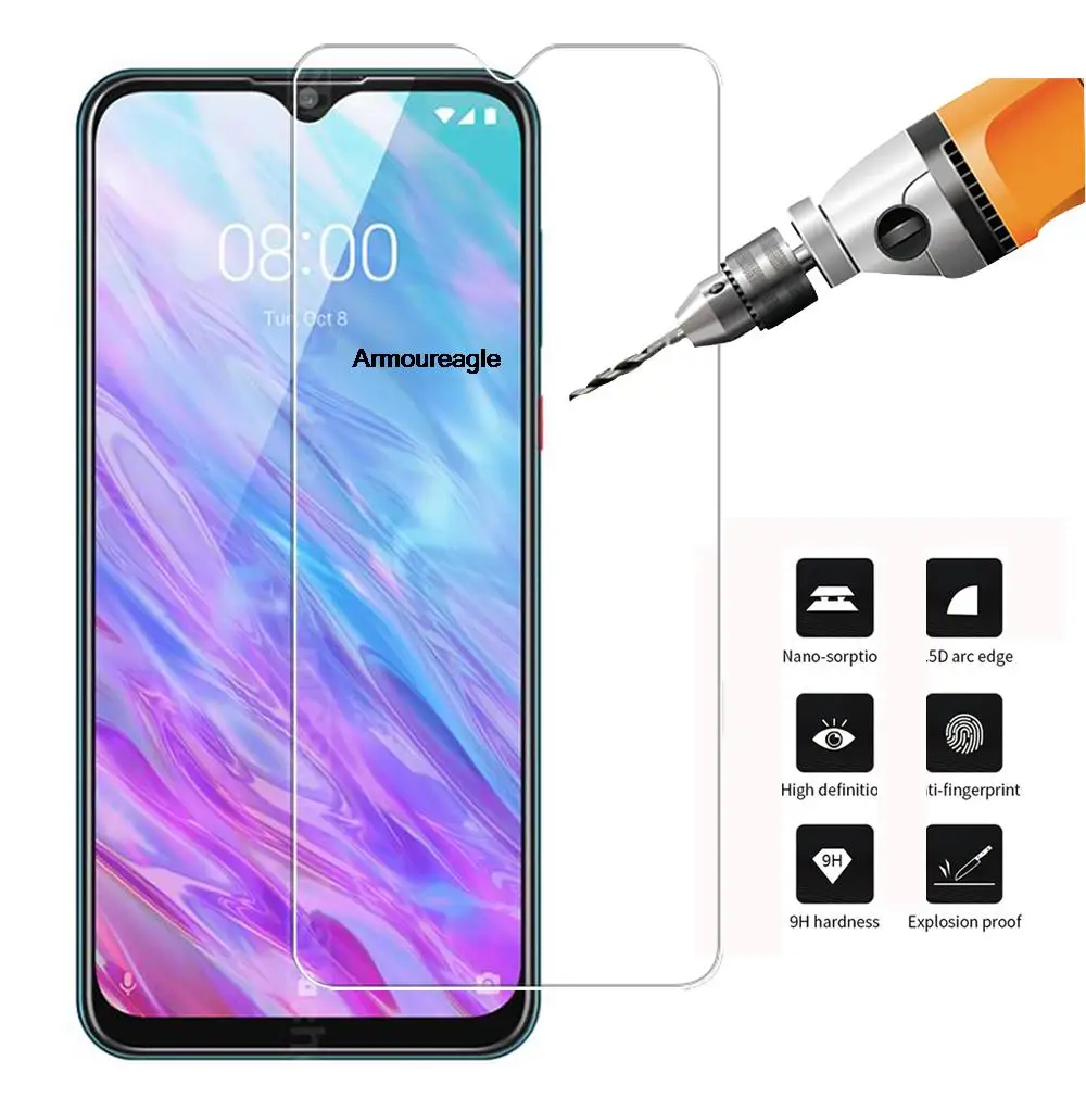 Tempered Glass On for ZTE Blade 20 smart A3 A5 A7 2019 2020 A622 L8 V10 Vita A530 GLASS Protective Film Screen Protector cover