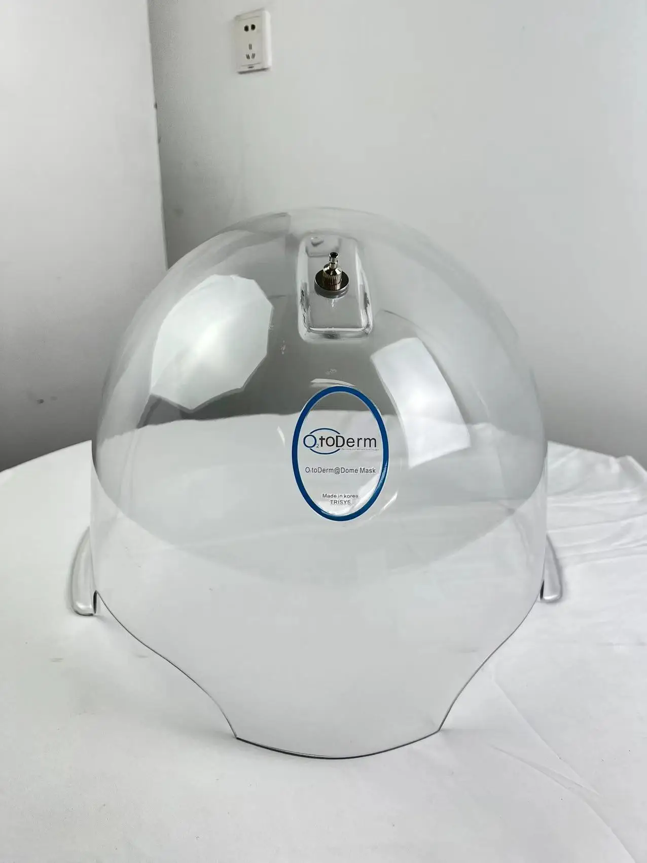 O2toDerm 95% pur oxygène O2toderm oxygène masque Facial dôme thérapie Infusion d'oxygène Machine faciale avec dôme O2toderm