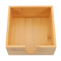 Tissue Box Multi-function Household Case Square Napkin Cocktail Practical Bamboo Restaurant Accessory Office